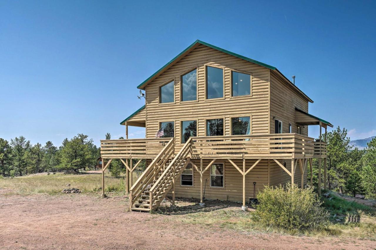 Rustic Florissant Cabin 4 Acres And Mountain View! المظهر الخارجي الصورة